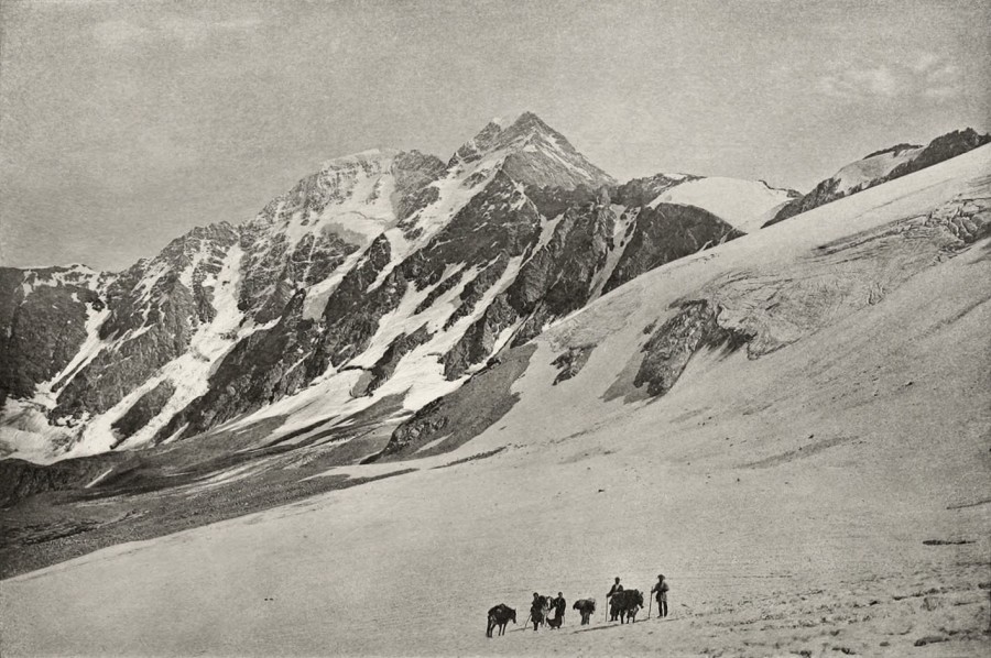 One of the first photos of Svaneti captured by famous Italian photographer geotv.ge